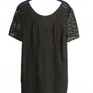 BCBGeneration Chic Black Cut-Out Detailed Dress